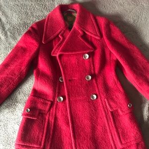 Hot red coat